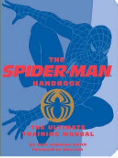 Il manuale di Spider-Man di Seth Grahame-Smith libro per la vendita all'ingrosso da parte di Real Retro