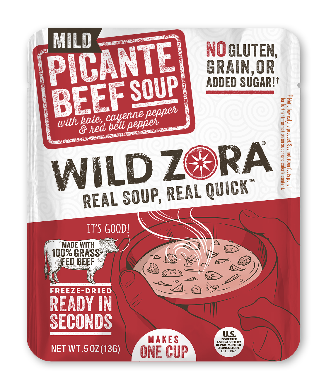 Wild Zora - Wholesale Soup - Picante Beef Soup-8 Pack0