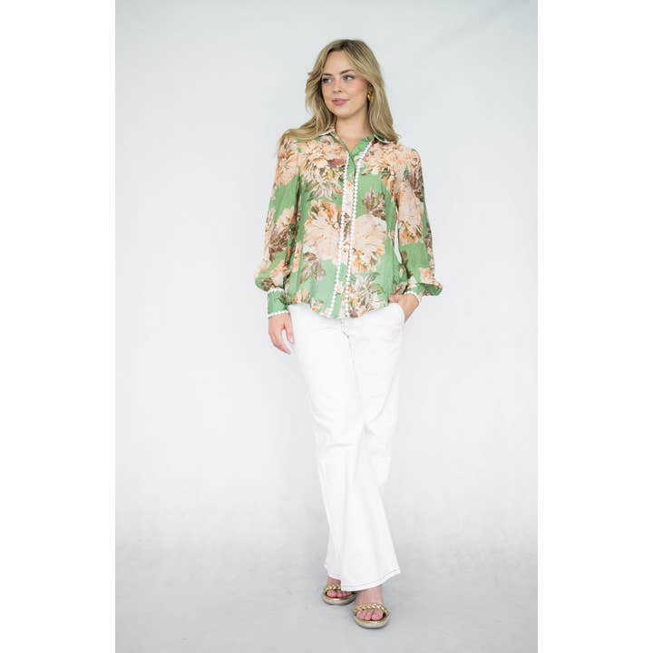 Vivienne Blus | Grön för wholesale av Stellino