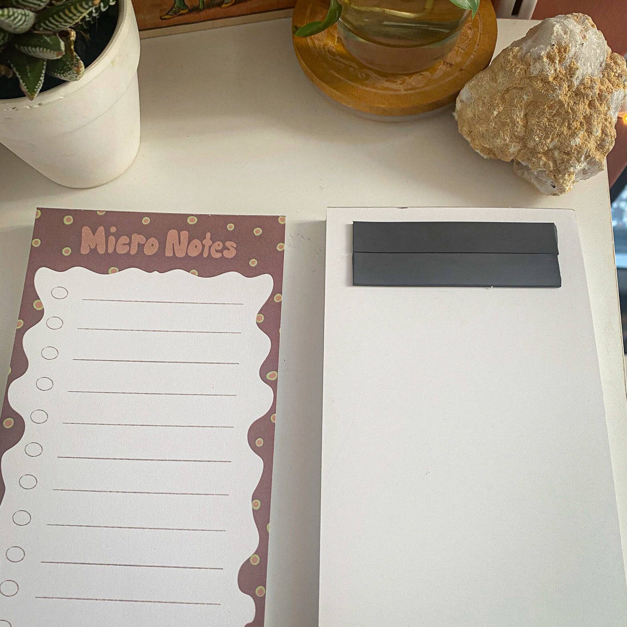 Moss and Piglets - Wholesale Notepad - Tardigrade Water Bear Friends To-do List Micro Notepad4