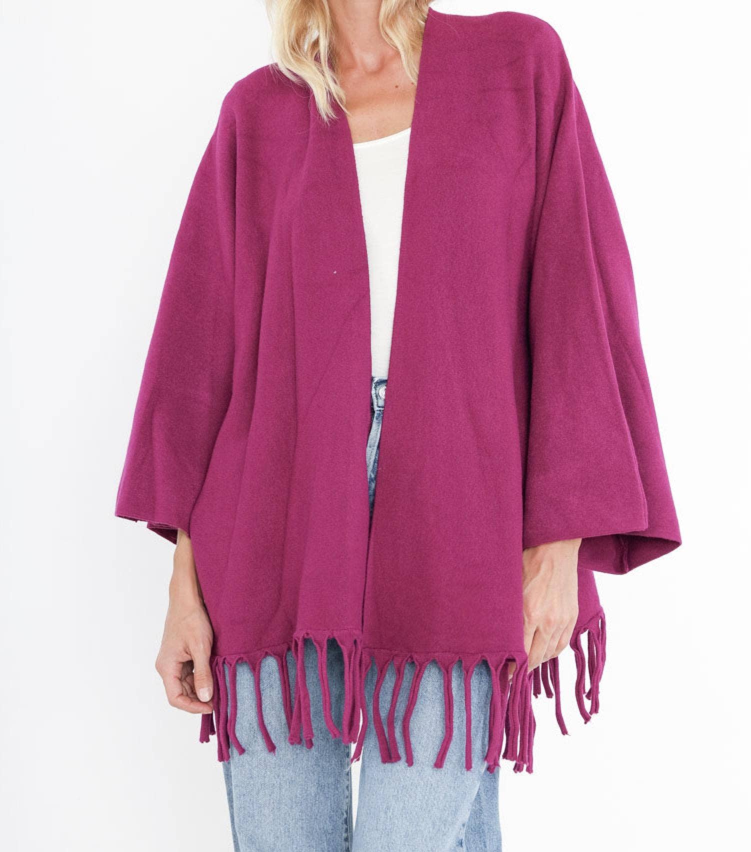LINEN & COTTON HOUSE - Vente Poncho – femme - 8332 PONCHO FALL WINTER CLOTHING 23