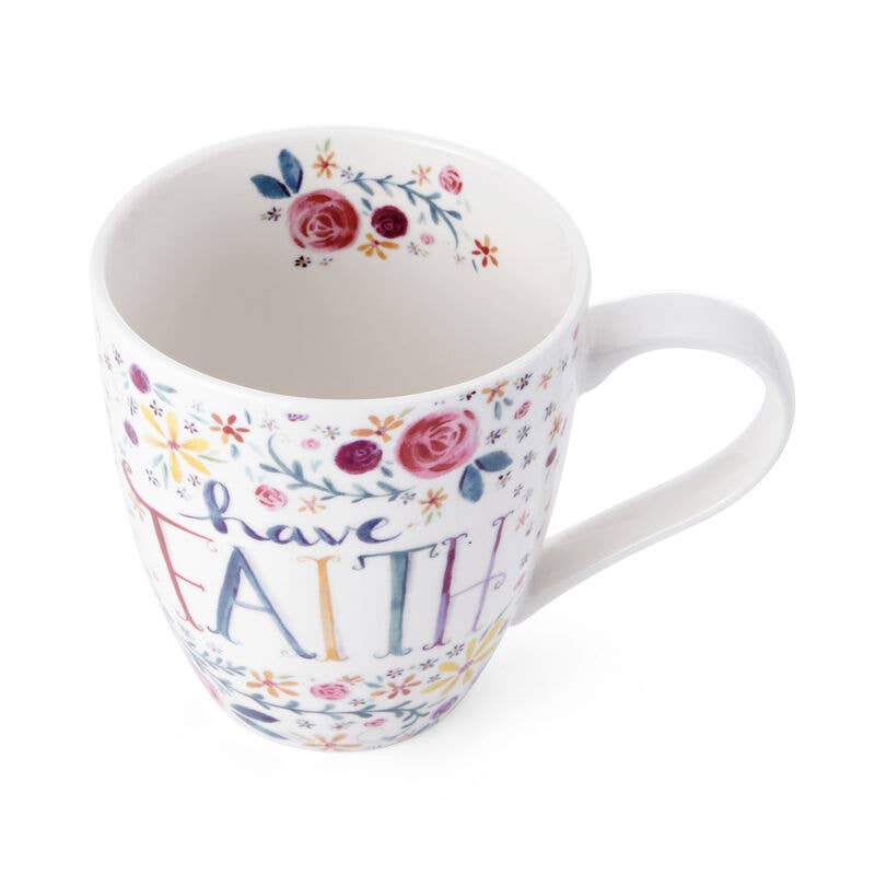 Fitz and Floyd® Mikasa® Pfaltzgraff® - Venta al por mayor Taza - Taza Have Faith de 18 onzas de Pfaltzgraff, stock abierto1