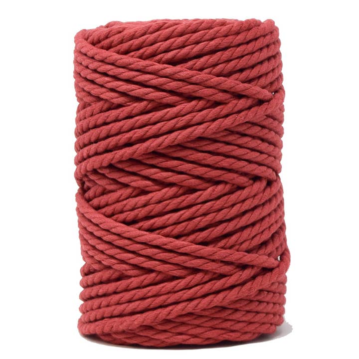 CUERDA DE ALGODÓN ZERO WASTE 5 MM, 3 CAPAS, COLOR AMOUR para venta al por mayor de Ganxxet, Inc.