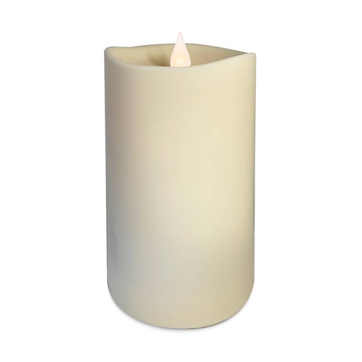 Vela para exteriores Illure de 3" x 4", marfil para venta al por mayor de Tremont Floral Supplies