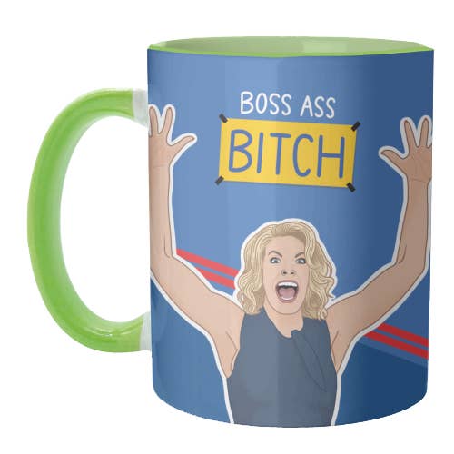 Mugs 'Boss ass Bitch Ted Lasso' for wholesale by ART WOW
