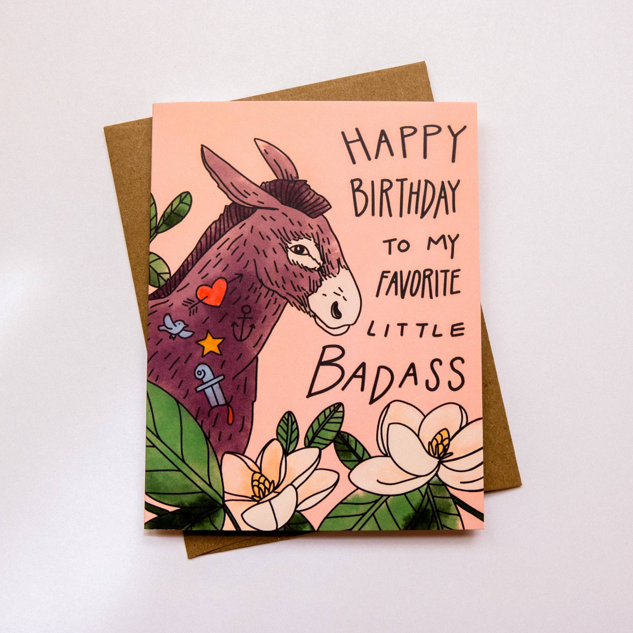 Mattea - Wholesale Birthday Card - Happy Birthday To My Favorite Little Badass Card1