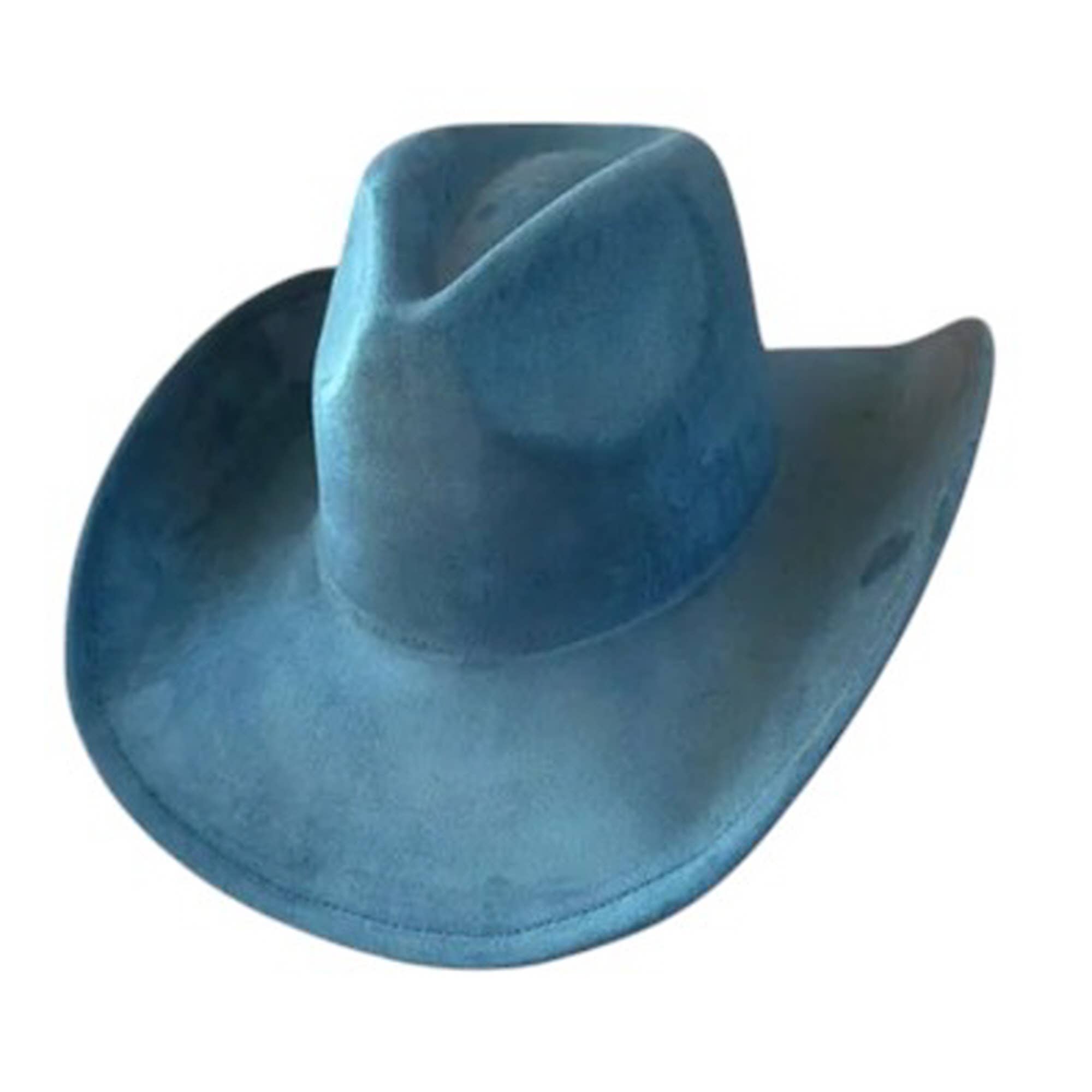 Portia Hat - Vendita all'ingrosso Cappello da cowboy - Unisex - Portia Hat Cappello cowboy in camoscio vegano alla moda - Best Seller17