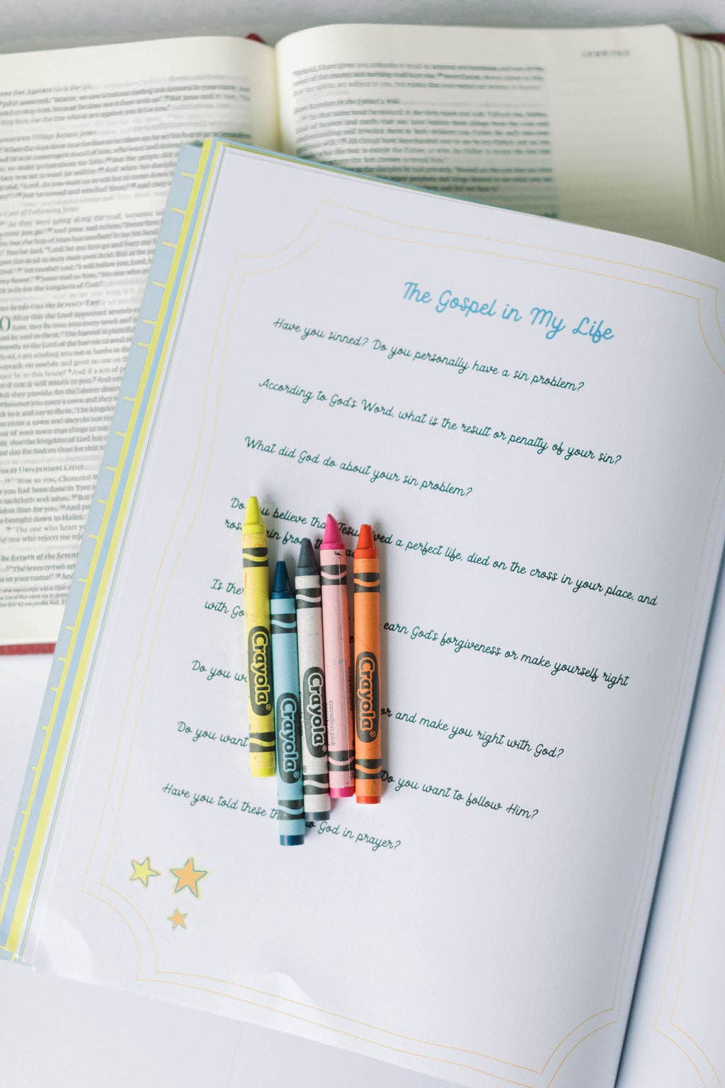 Tiny Theologians - Wholesale Religion Book - Baptism for Kids! Workbook11