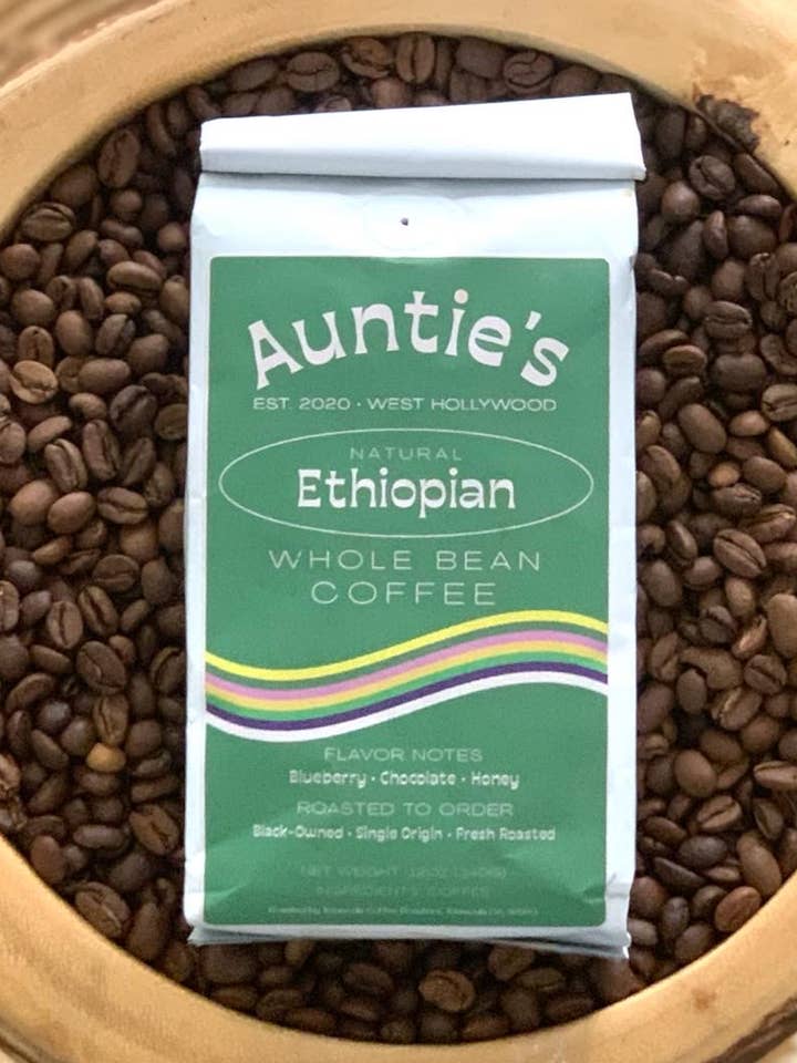 Origem única: Etiópia - feijão inteiro por atacado de Auntie's Coffee