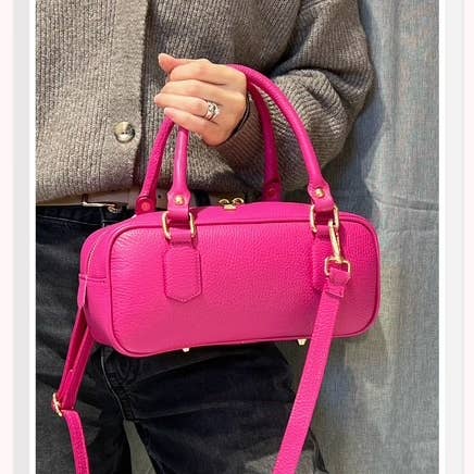 Z et Z - Wholesale Shoulder Bag - Women's - Medium grained leather handbag4