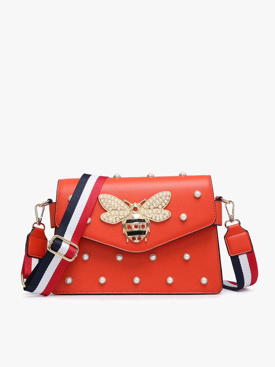 JNC RT (Jen & Co. Outlet) – Großhandel Umhängetasche - Damen – PP2047 Jillian Jeweled Bee Umhängetasche2