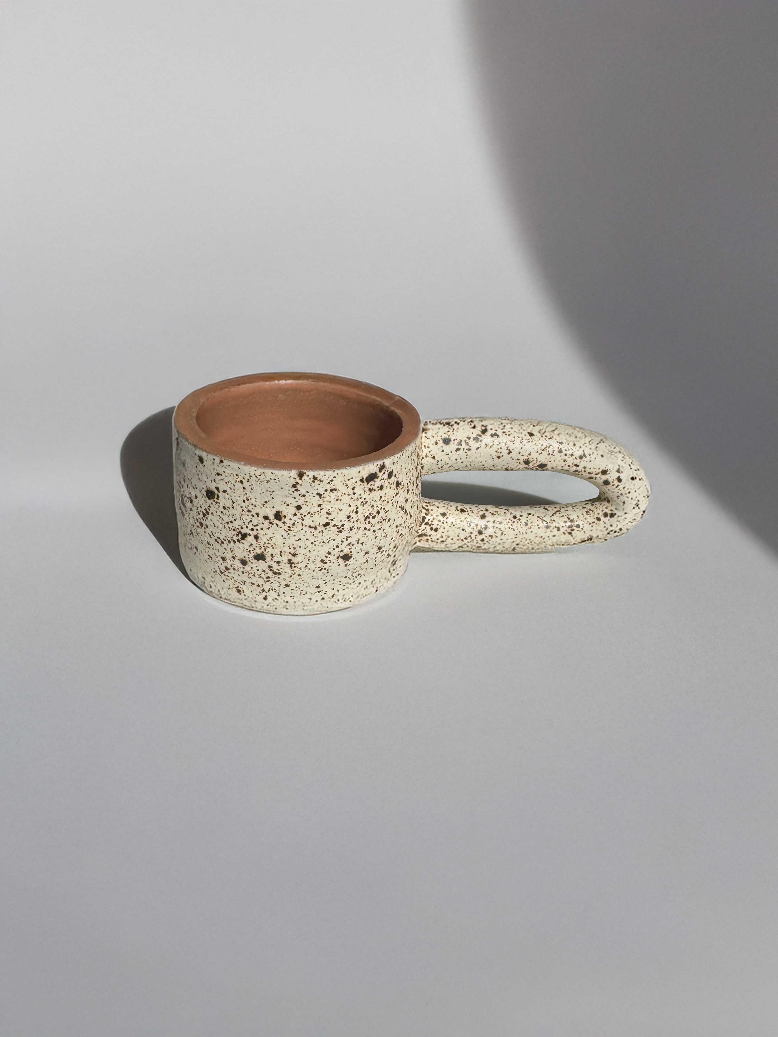 Holydirtstudio.com - Wholesale Coffee Mug - Long Handle Blue Ceramic Mug, Handmade Pottery Coffee Cup3