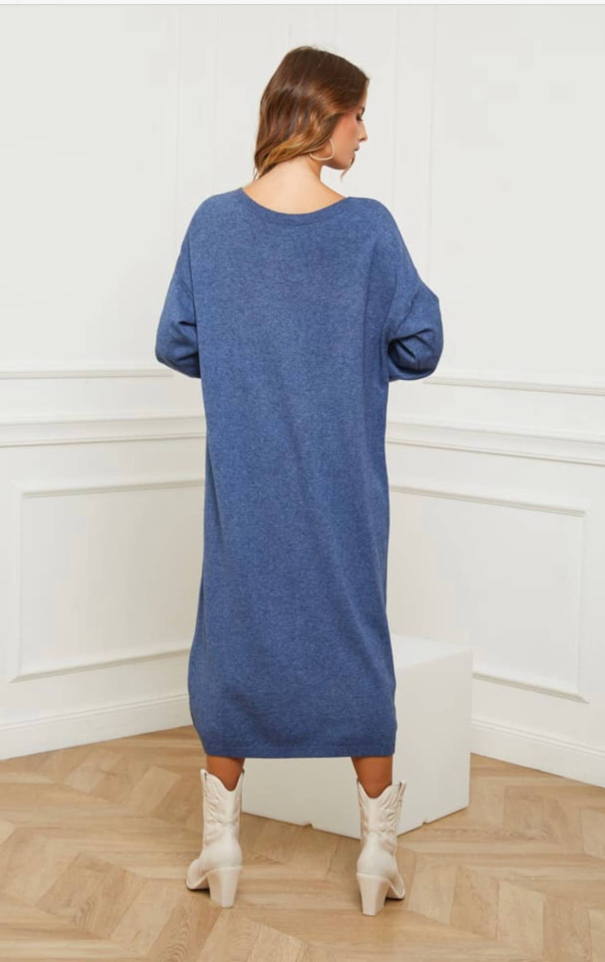 LÉA & LUC - Wholesale Dress - Women's - Sweater dress REF. 2227122