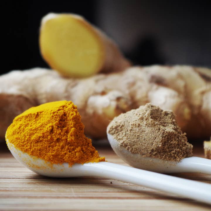 Blue Sage Honey Co. - Wholesale Honey - Turmeric Ginger Infused Raw Honey Organic Turmeric & Ginger