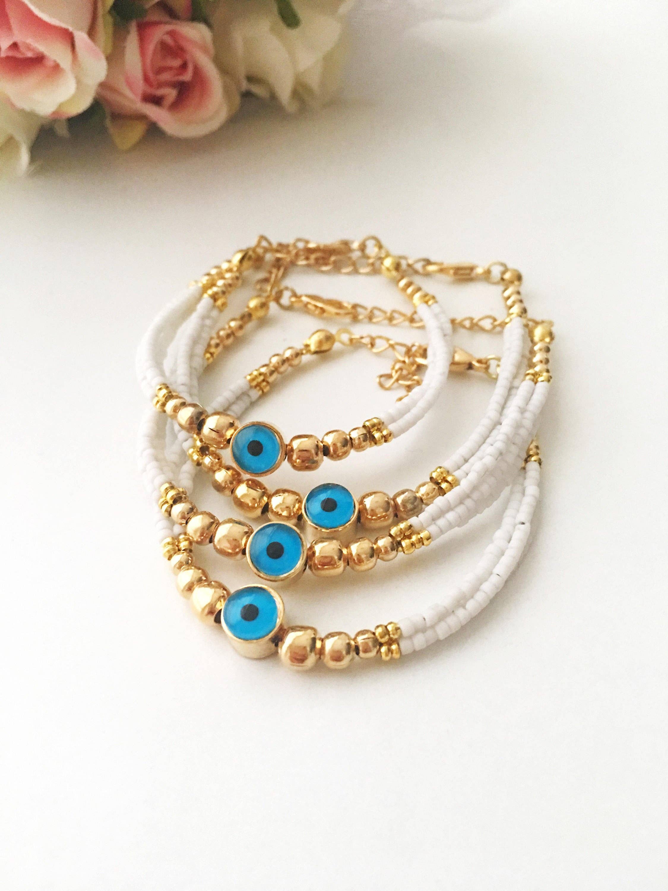 Evileyefavor – wholesale Pärlarmband – Grekiska onda ögat armband, Seed Beads Armband8