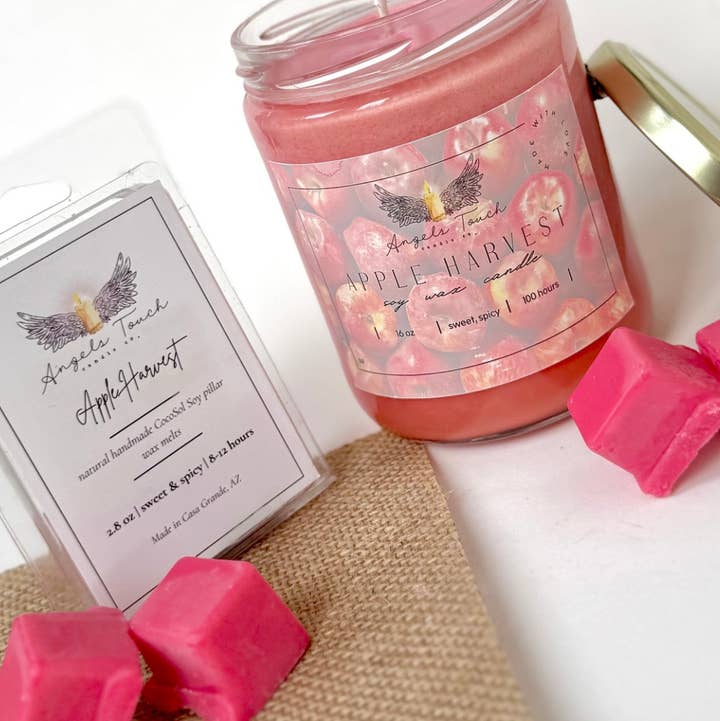 Angels Touch Candle Co. - Wholesale Jar/Filled Candle - Apple Harvest0