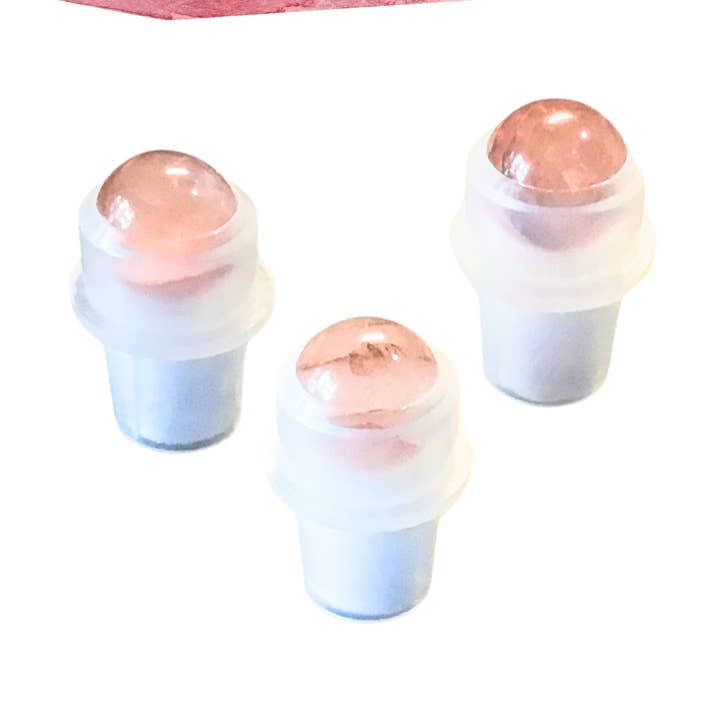 FIRE QUARTZ Gemstone Rollerball Inserts for wholesale by Essential Wellness - Body, Mind, Spirit