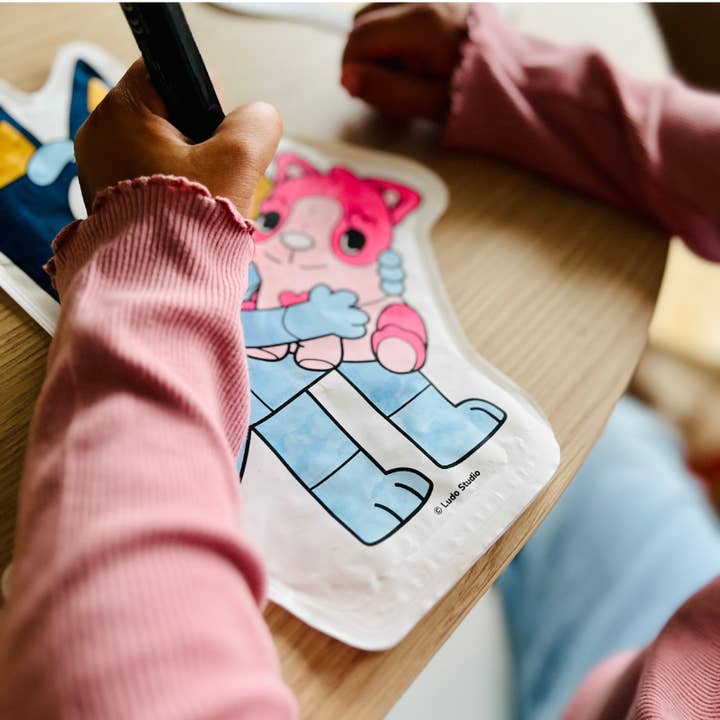 ARA-CREATIVE - Wholesale Coloring Map - Kids & Baby - 2 Color-Inflatables – Bluey & Bingo6