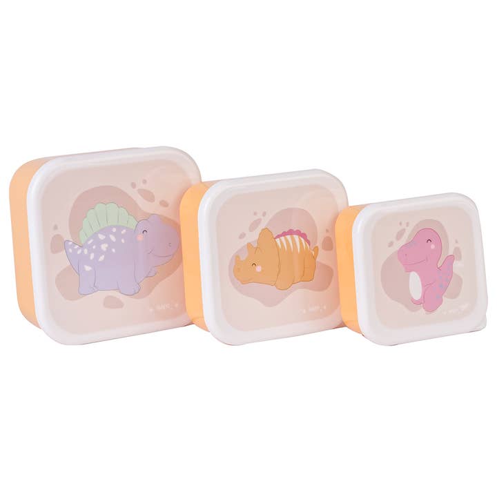 Set of 3 Lunch Boxes Mustard for wholesale by Saro / Kalencom
