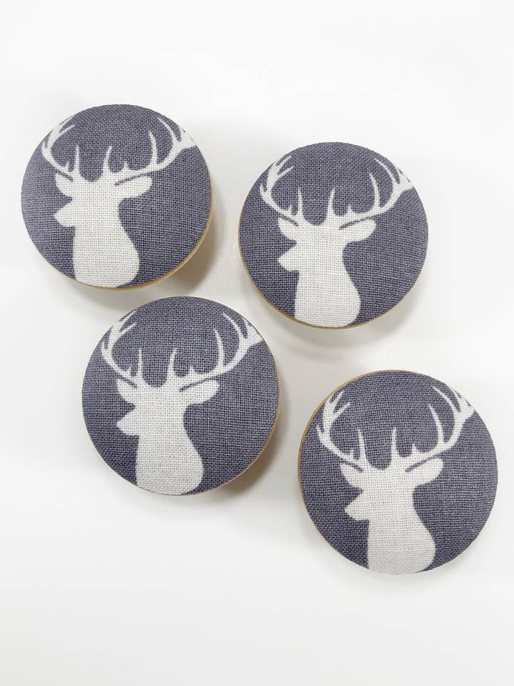 Elk Drawer Knob Pulls Set of 4 for wholesale by Rusty Canvas