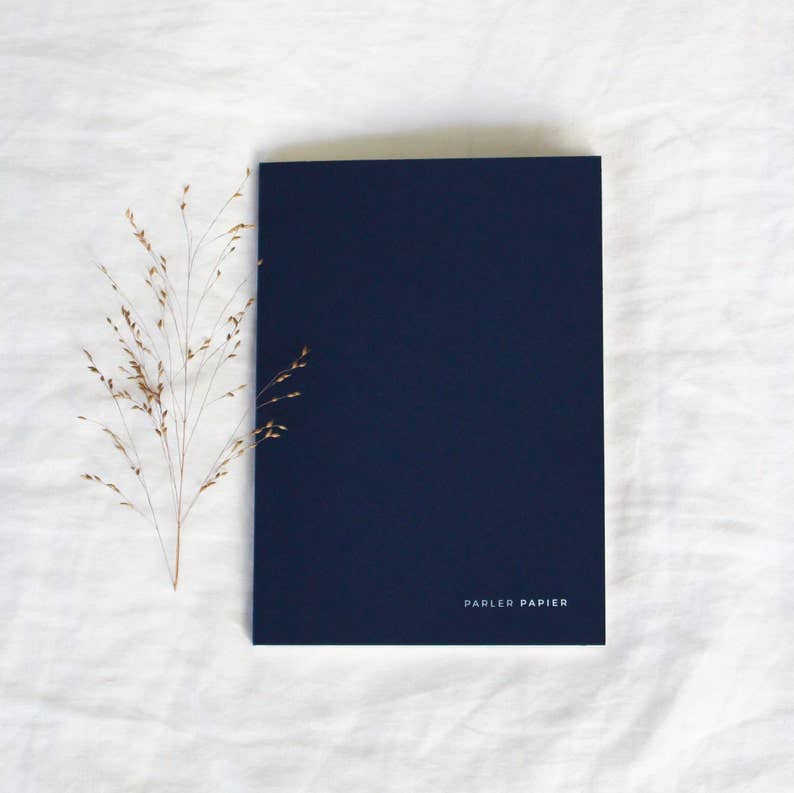 parler papier - Wholesale Notebook - Blue A5 Notebook2