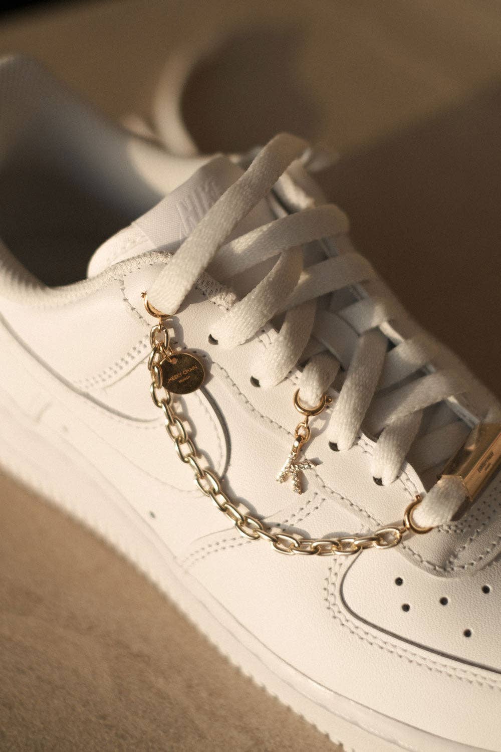 Cheeky Chain - Wholesale Shoe Jewelry - Women's - Sneaker Charm LETTER4