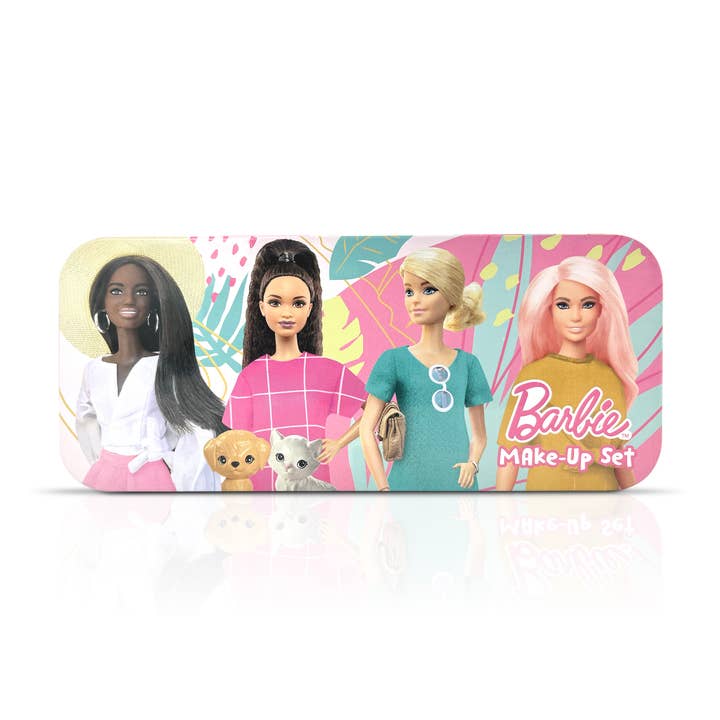 Lata de recuerdo de la colección de maquillaje Barbie para venta al por mayor de Kokomo Studio