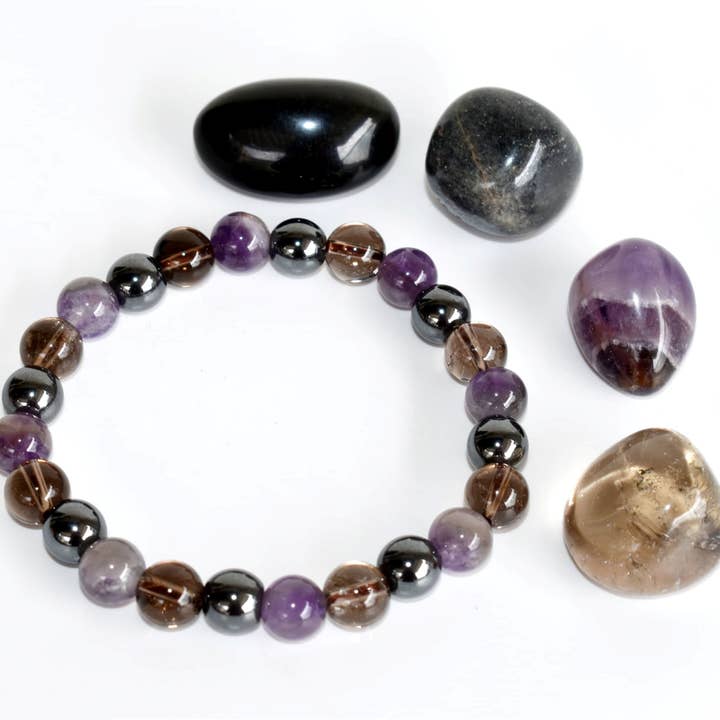 Soothing Crystals - Wholesale Spiritual stone/crystal - Tumbled Crystals Kit | CAPRICORN | Stones Gift | Zodiac Kit1