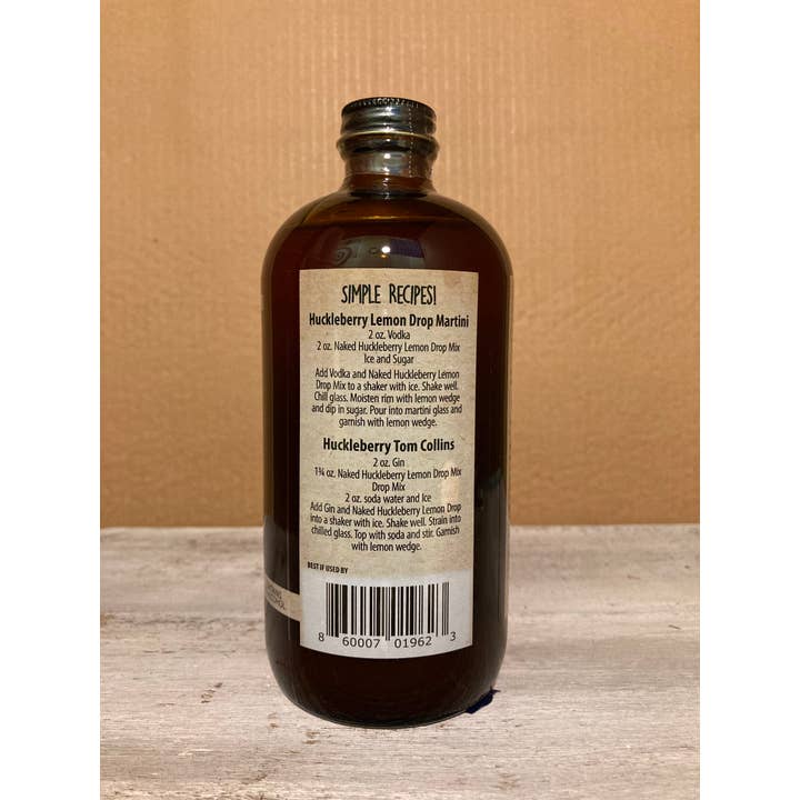 Naked Mixers - Wholesale Cocktail mix/syrup - Wild Huckleberry Lemon Drop1