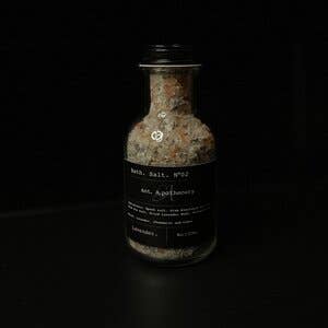 Lavender Bath Salt (8oz) for wholesale by Ant Apothecary