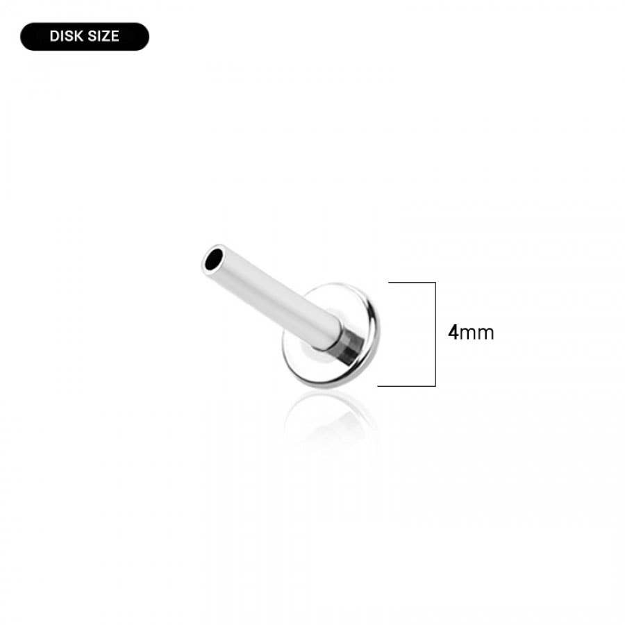 CRAVE - Wholesale Stud/Post Earrings - OPAL STARBURST COMET TOP THREADLESS (PUSH IN) 316L SURGICAL2