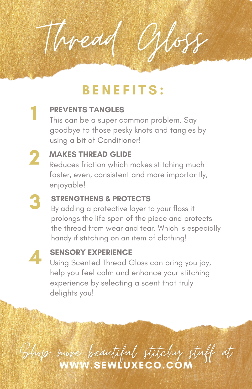 Sew Luxe Co – wholesale Embroidery/cross-stitch supplies – Candy Floss Scented Thread Gloss2