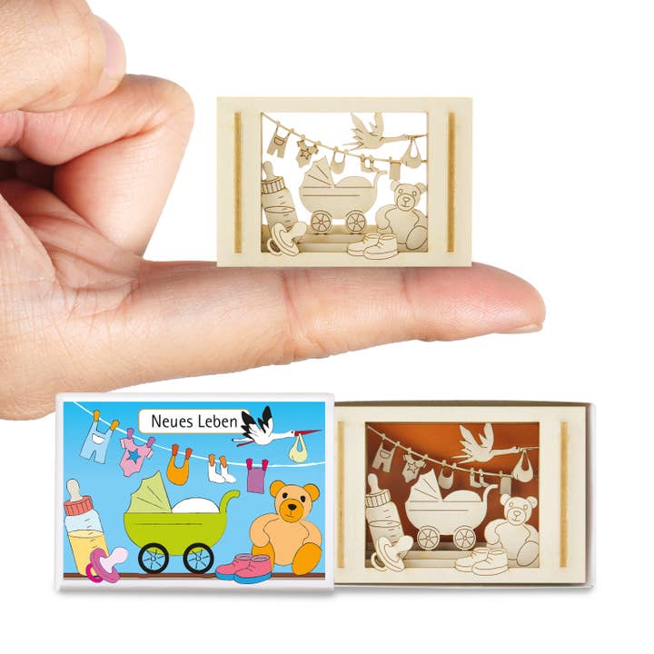 New Life Silhoubox S... Birth, Pregnancy, Mother's Day — Gift Item for wholesale by SILHOUBOX