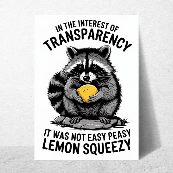 Lemon Squeezy - Everyday Greeting Card for wholesale by 9th Letter Press