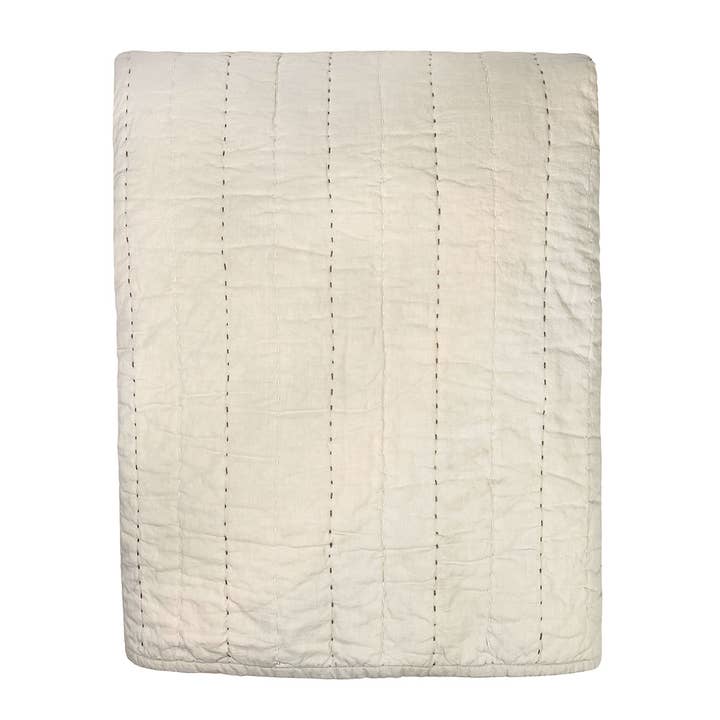 Senses Quilted Bedspread - Beige - 260X260 cm for wholesale by MOUD Home