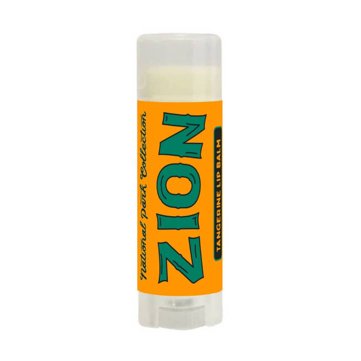 Zion National Park Lip Balm - Tangerine for wholesale by Good & Well Supply Co.