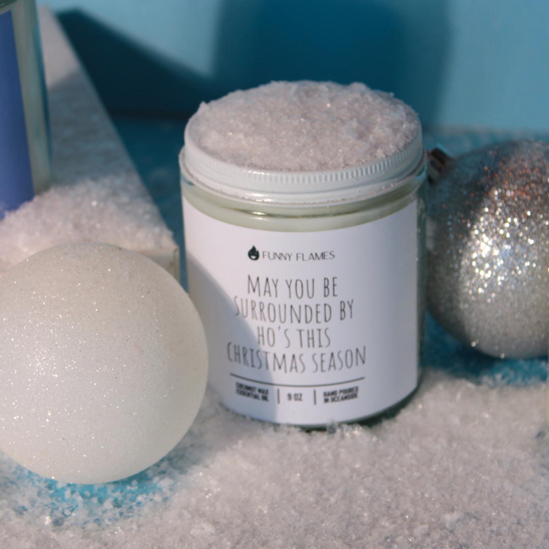Funny Flames Candle Co - Les Creme - Wholesale Jar/Filled Candle - Holiday 2025 Best Sellers Collection 9oz Candles9