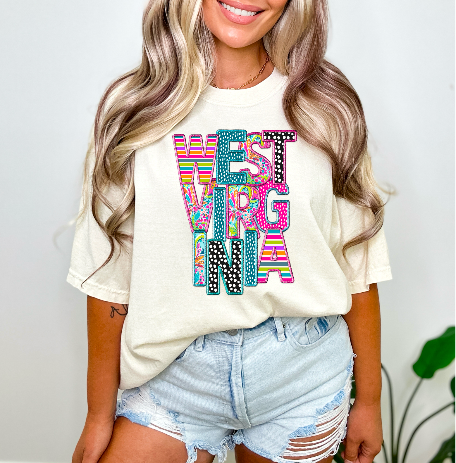 Simple Tymes - Wholesale Sublimation Transfer - Bright States Faux Embroidery DTF Print46