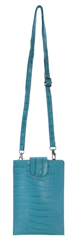 22 Tote - Wholesale Phone Wallet - Women's - Vegan Alligator Cell Phone Crossbody Bag16