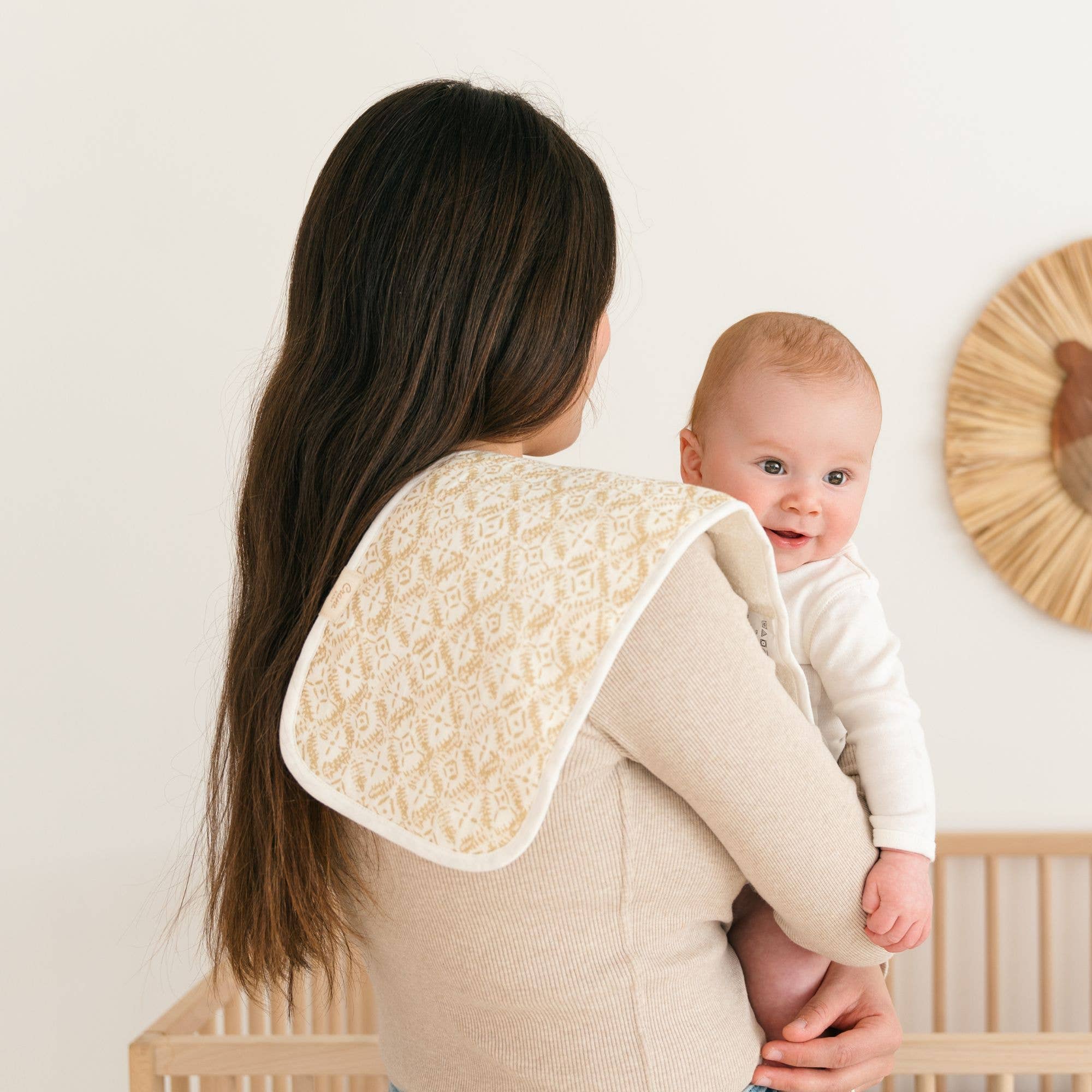 Crane Baby - Vente Set de bavoirs d'épaule – bébé - Lot de 3 langes d'épaule Kendi5