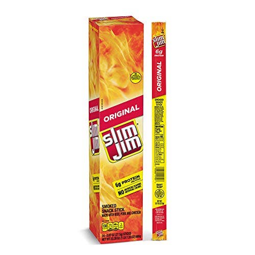 I Got Your Candy - Wholesale Jerky - Slim Jim Giant Original 0.97oz - 24ct