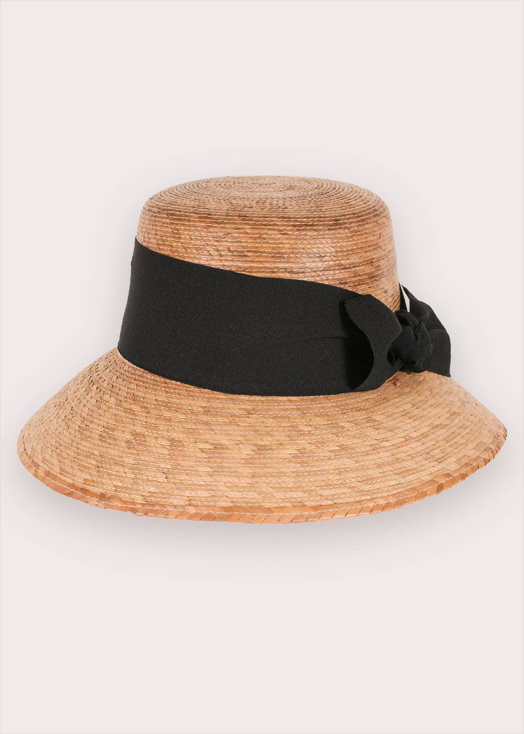 Tula - Wholesale Straw Hat - Women's - Somerset Black Bow1