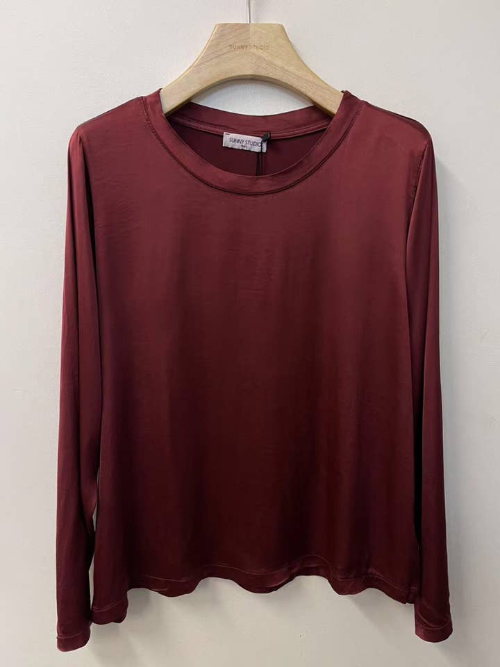 SUNNY STUDIO - Wholesale T-Shirt - Women's - Elegant long-sleeve T-shirt11