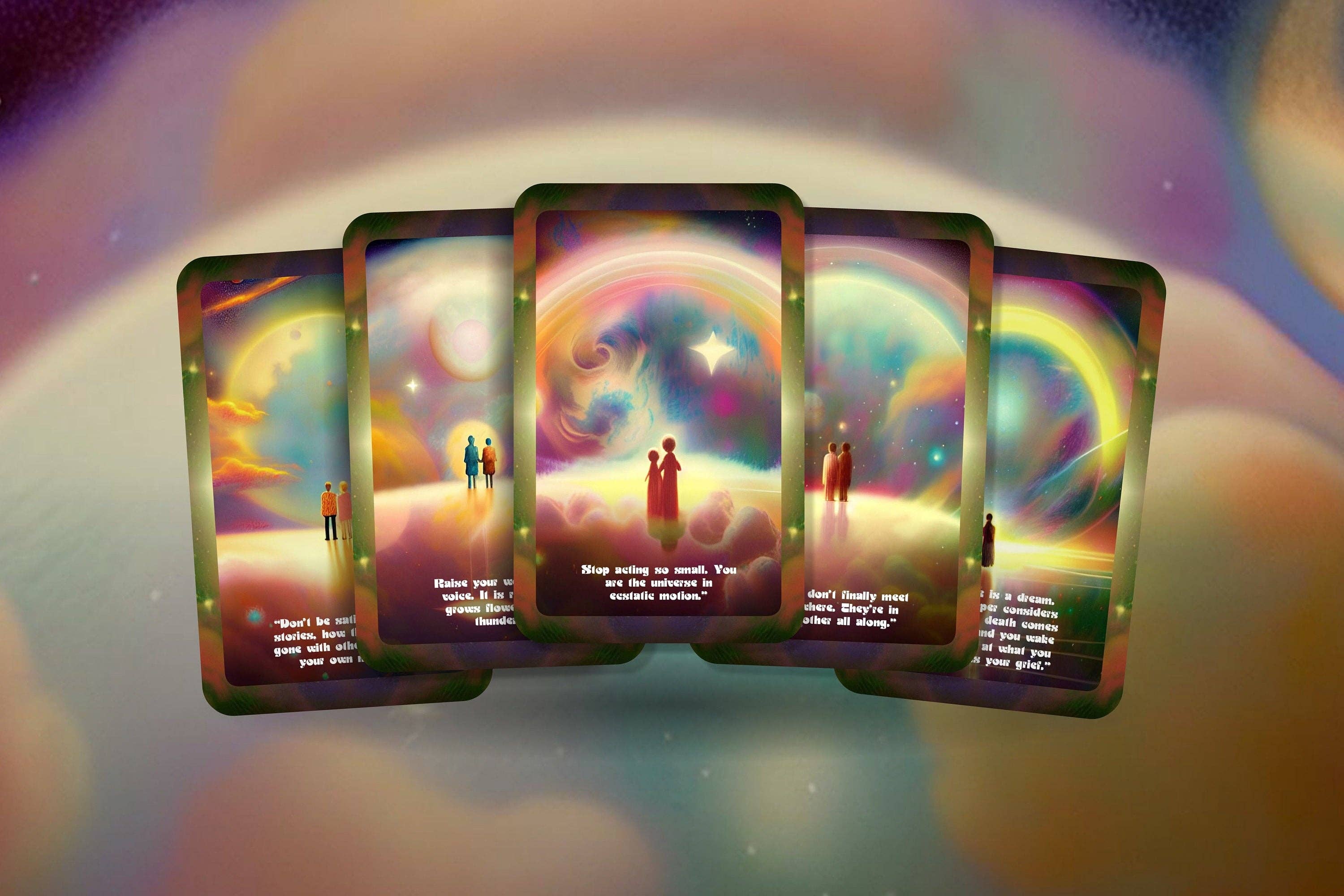 Ibiza Tarot USA - Wholesale Tarot Cards - The Universe in Ecstatic Motion - Rumi Oracle9