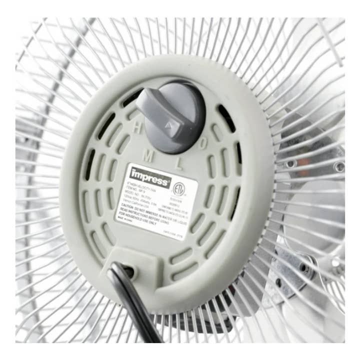 JupiterGear Home - Wholesale Electric Fan - Impress All-Metal 9" High Velocity Floor Fan1