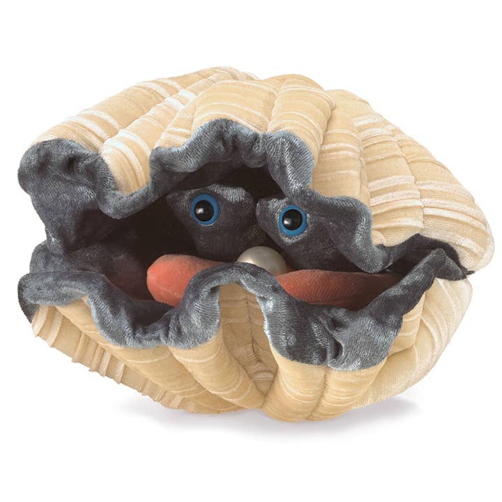FOLKMANIS-PUPPETS – wholesale Docka - Barn och baby – Stor mussla 3067/ Jättemussla