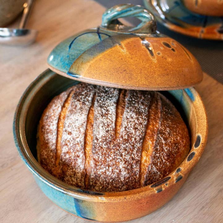 Bread Baker In Joe's Blue for wholesale by Clay Coyote