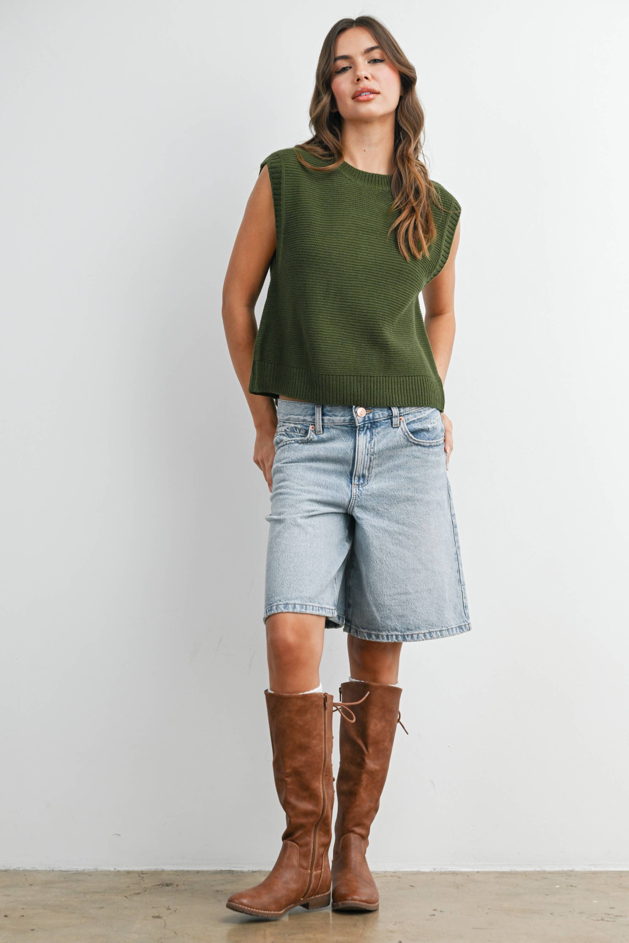 BUTTERMELON - Vente Haut en maille – femme - Haut en maille uni - BMW760018