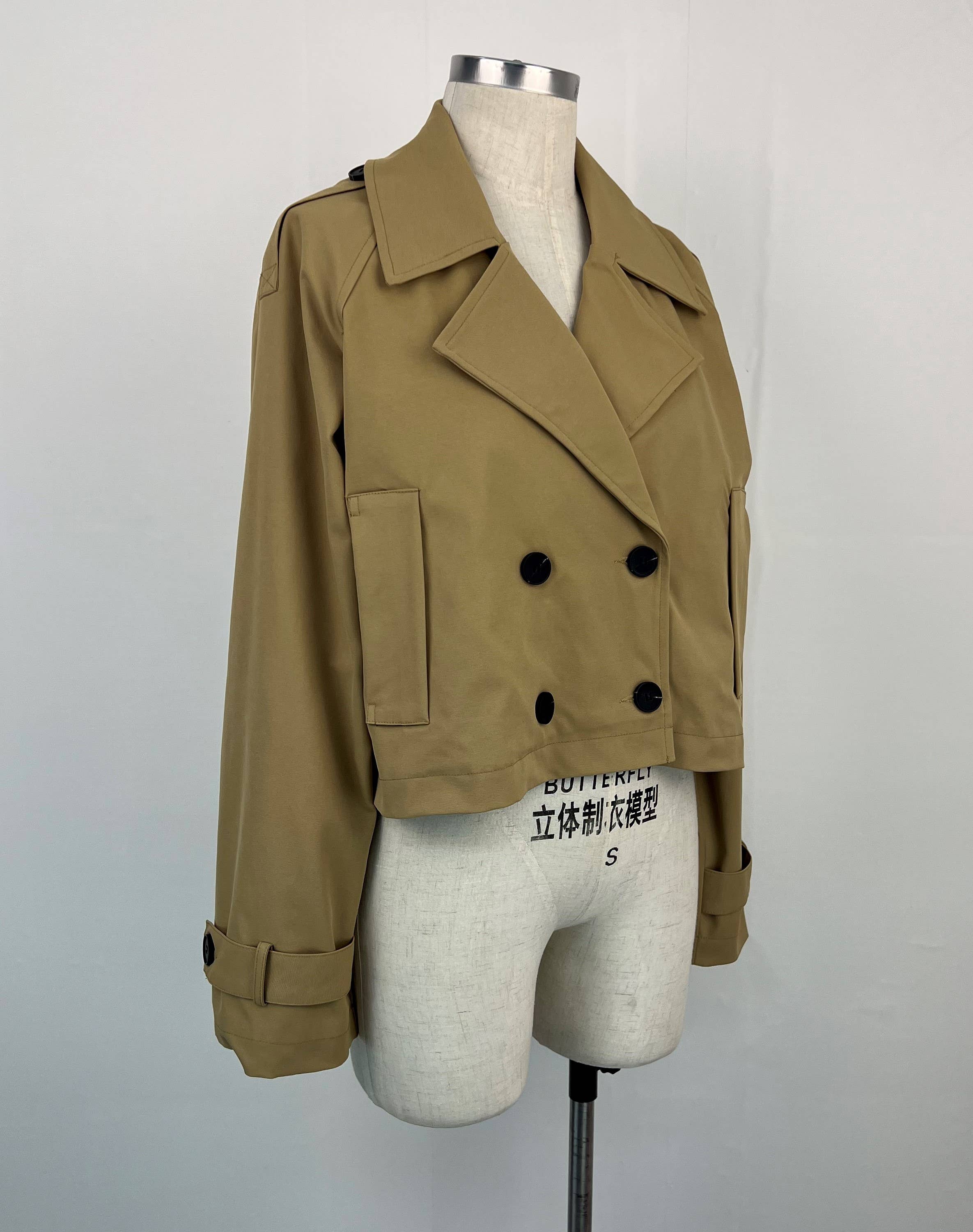 aikha - Wholesale Jacket - Women's - Solid jacket (08-3493)1