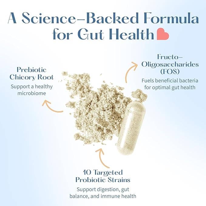 LoveBug Probiotics - Vente Supplément oral/vitamine - Probiotique Quotidien à Haute Puissance5